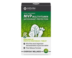Agan MVP Multivitamin Antioxidant Protection Συμπλήρωμα Διατροφής με Αντιοξειδωτική Προστασία, 30 ταμπλέτες Agan MVP Multivitamin Antioxidant Protection Συμπλήρωμα Διατροφής με Αντιοξειδωτική Προστασία, 30 ταμπλέτες
