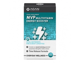 Agan MVP Multivitamin Energy Booster Συμπλήρωμα Διατροφής για Τόνωση του Οργανισμού, 30 ταμπλέτες