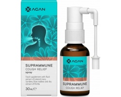 Agan Suprammune Cough Relief Spray Σπρέι Λαιμού για τον Ξηρό & Ερεθιστικό Βήχα, 30ml Agan Suprammune Cough Relief Spray Σπρέι Λαιμού για τον Ξηρό & Ερεθιστικό Βήχα, 30ml
