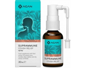 Agan Suprammune Cough Relief Spray Σπρέι Λαιμού για τον Ξηρό & Ερεθιστικό Βήχα, 30ml