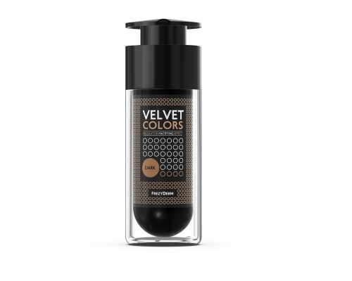 Frezyderm Velvet Colors Dark Ματ Make-Up σε Σκούρα Απόχρωση, 30ml Frezyderm Velvet Colors Dark Ματ Make-Up σε Σκούρα Απόχρωση, 30ml