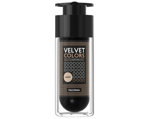 Frezyderm Velvet Colors Light Ματ Make-Up σε Ανοιχτή Απόχρωση, 30ml