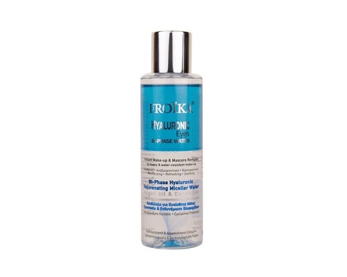 Froika Hyaluronic Eyes Bi-Phase Water Νερό Καθαρισμού για Ευαίσθητα Μάτια, 150ml Froika Hyaluronic Eyes Bi-Phase Water Νερό Καθαρισμού για Ευαίσθητα Μάτια, 150ml