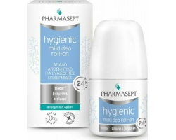 Pharmasept Hygienic Mild Deo Roll-On Αποσμητικό Κρεμώδους Υφής για Ευαίσθητες Επιδερμίδες και Μη Ανεκτικό Δέρμα, 50ml  Pharmasept Hygienic Mild Deo Roll-On Αποσμητικό Κρεμώδους Υφής για Ευαίσθητες Επιδερμίδες και Μη Ανεκτικό Δέρμα, 50ml