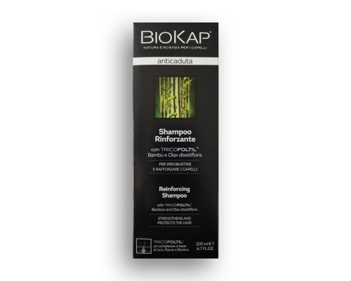 Biokap shampoo anticaduta, Σαμπουάν κατα της τριχόπτωσης, 200ml Biokap shampoo anticaduta, Σαμπουάν κατα της τριχόπτωσης, 200ml