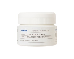Korres Donkey Milk Triple Hyaluronic Sleeping Facial Cream Ενυδατική Κρέμα Νύχτας, 40ml