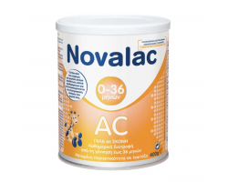 NOVALAC AC  Bρεφικό γάλα για την αντιμετώπιση των κολικών & μετεωρισμών για βρέφη από την γέννηση 400gr NOVALAC AC  Bρεφικό γάλα για την αντιμετώπιση των κολικών & μετεωρισμών για βρέφη από την γέννηση 400gr