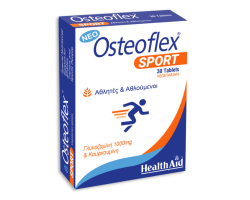 Health Aid Osteoflex Sport Συμπλήρωμα Διατροφής για την Υγεία των Αρθρώσεων σε Αθλητές & Αθλούμενους, 30 ταμπλέτες Health Aid Osteoflex Sport Συμπλήρωμα Διατροφής για την Υγεία των Αρθρώσεων σε Αθλητές & Αθλούμενους, 30 ταμπλέτες