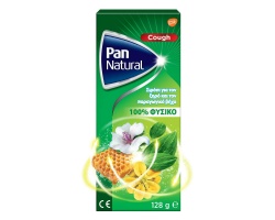 Pan Natural Cough Σιρόπι για τον Ξηρό & Παραγωγικό Βήχα, 95ml Pan Natural Cough Σιρόπι για τον Ξηρό & Παραγωγικό Βήχα, 95ml