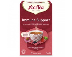 Yogi Organic Tea Immune Support Τσάι για την Ενίσχυση του Ανοσοποιητικού, 17 φακελάκια