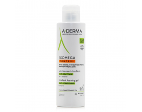 A-Derma Exomega Control Emollient Foaming Gel Τζελ Καθαρισμού Προσώπου & Σώματος, 500ml