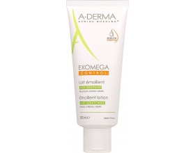 A-Derma Exomega Control Emollient Lotion Μαλακτικό Γαλάκτωμα για Δέρμα με Τάση Ατοπίας, 200ml
