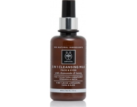 Apivita Cleansing Milk 3 in 1 Γαλάκτωμα Καθαρισμού για Πρόσωπο & Μάτια, 200ml