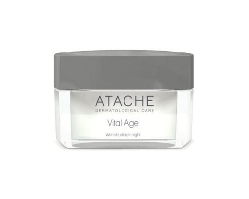 ATACHE Vital Age Retinol Wrinkle Attack Night, Αντιρυτιδική κρέμα νύχτας με ρετινόλη, 50ml ATACHE Vital Age Retinol Wrinkle Attack Night, Αντιρυτιδική κρέμα νύχτας με ρετινόλη, 50ml