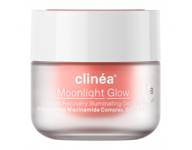 Clinea Moonlight Glow Gel Κρέμα Νύχτας Λάμψης & Αναζωογόνησης, 50ml