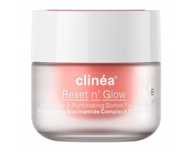 Clinea Reset n' Glow Κρέμα Προσώπου Αντιγήρανσης & Λάμψης, 50ml