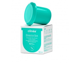 Clinea Sleeping Spa Night Cream Refill Ενυδατική Κρέμα Νύχτας Ανταλλακτικό , 50ml