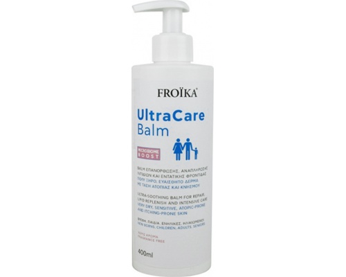 Froika Ultra Care Balm Βάλσαμο Επανόρθωσης, Αναπλήρωσης Λιπιδίων & Εντατικής Φροντίδας, 400ml Froika Ultra Care Balm Βάλσαμο Επανόρθωσης, Αναπλήρωσης Λιπιδίων & Εντατικής Φροντίδας, 400ml