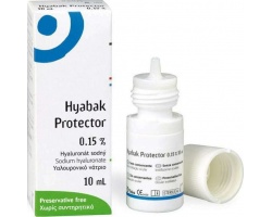Thea Hyabak 0.15% Οφθαλμικές Σταγόνες με Υαλουρονικό Νάτριο, 5ml Thea Hyabak 0.15% Οφθαλμικές Σταγόνες με Υαλουρονικό Νάτριο, 5ml