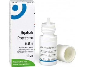 Thea Hyabak 0.15% Οφθαλμικές Σταγόνες με Υαλουρονικό Νάτριο, 5ml Thea Hyabak 0.15% Οφθαλμικές Σταγόνες με Υαλουρονικό Νάτριο, 5ml