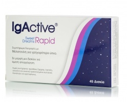 Igactive Sweet Dreams Rapid Συμπλήρωμα Διατροφής για Γρήγορο Ύπνο, 45 κάψουλες Igactive Sweet Dreams Rapid Συμπλήρωμα Διατροφής για Γρήγορο Ύπνο, 45 κάψουλες