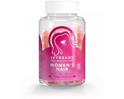IvyBears Women's Hair Συμπλήρωμα Διατροφής για Υγιή Μαλλιά για Γυναίκες, 60 ζελεδάκια αρκουδάκια IvyBears Women's Hair Συμπλήρωμα Διατροφής για Υγιή Μαλλιά για Γυναίκες, 60 ζελεδάκια αρκουδάκια