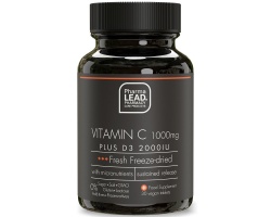 Pharmalead Vitamin C 1000mg Plus D3 2000iu Συμπλήρωμα Διατροφής για την Ενίσχυση του Ανοσοποιητικού, 30 κάψουλες Pharmalead Vitamin C 1000mg Plus D3 2000iu Συμπλήρωμα Διατροφής για την Ενίσχυση του Ανοσοποιητικού, 30 κάψουλες
