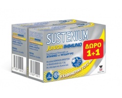 Menarini Sustenium Promo Junior Immuno Παιδικό Συμπλήρωμα Διατροφής για Ενίσχυση του Ανοσοποιητικού, 2x14 φακελάκια Menarini Sustenium Promo Junior Immuno Παιδικό Συμπλήρωμα Διατροφής για Ενίσχυση του Ανοσοποιητικού, 2x14 φακελάκια