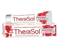 Therasol Whitening & Sensitive Toothpaste Λευκαντική Οδοντόκρεμα για Ευαίσθητα Δόντια, 75ml Therasol Whitening & Sensitive Toothpaste Λευκαντική Οδοντόκρεμα για Ευαίσθητα Δόντια, 75ml