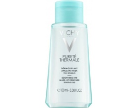 Vichy Purete Thermale Soothing Eye Make-Up Remover Ντεμακιγιάζ Ματιών, 100ml