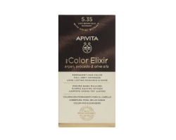 Apivita My Color Elixir No 5.35 Μόνιμη Βαφή Μαλλιών Καστανό ανοιχτό μέλι μαονί 1 τεμάχιο  Apivita My Color Elixir No 5.35 Μόνιμη Βαφή Μαλλιών Καστανό ανοιχτό μέλι μαονί 1 τεμάχιο