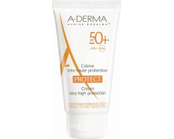 A-Derma Protect Cream SPF50+ Αντηλιακή Κρέμα Προσώπου, 40ml A-Derma Protect Cream SPF50+ Αντηλιακή Κρέμα Προσώπου, 40ml