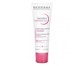 Bioderma Sensibio Defensive Rich Cream Καταπραϋντική Κρέμα Προσώπου με Πλούσια Υφή, 40ml