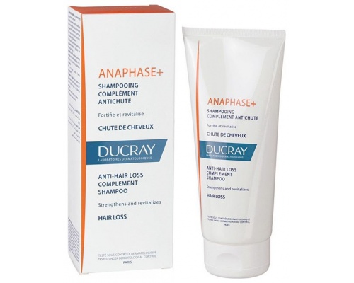 Ducray Anaphase+ Shampoo Σαμπουάν κατά της Τριχόπτωσης, 200ml  Ducray Anaphase+ Shampoo Σαμπουάν κατά της Τριχόπτωσης, 200ml