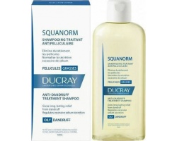 DUCRAY Squanorm Oily Dandruff Shampoo 200ml, Σαμπουάν αγωγής κατα της λιπαρής πιτυρίδας DUCRAY Squanorm Oily Dandruff Shampoo 200ml, Σαμπουάν αγωγής κατα της λιπαρής πιτυρίδας
