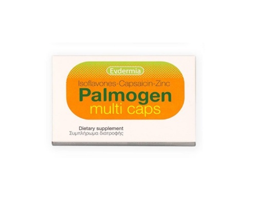 Evdermia Palmogen Multi Caps Συμπλήρωμα Διατροφής για την Υγεία των Μαλλιών, 30 κάψουλες Evdermia Palmogen Multi Caps Συμπλήρωμα Διατροφής για την Υγεία των Μαλλιών, 30 κάψουλες