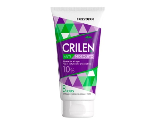 Frezyderm Crilen Anti Mosquito 10% Άοσμο Εντομοαπωθητικό Γαλάκτωμα, 150ml Frezyderm Crilen Anti Mosquito 10% Άοσμο Εντομοαπωθητικό Γαλάκτωμα, 150ml