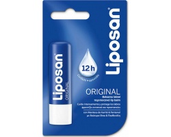 Liposan Orginal 12h αόρατη προστασία για τα χείλη χωρίς άρωμα 4,8gr Liposan Orginal 12h αόρατη προστασία για τα χείλη χωρίς άρωμα 4,8gr