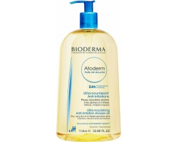 Bioderma Atoderm Ultra Nourishing Shower Oil Έλαιο Καθαρισμού για Ξηρό & Ευαίσθητο Δέρμα, 1lt Bioderma Atoderm Ultra Nourishing Shower Oil Έλαιο Καθαρισμού για Ξηρό & Ευαίσθητο Δέρμα, 1lt