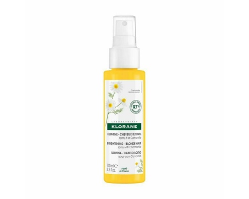 Klorane Chamomile Brightening Blonde Hair Spray Σπρέι με Χαμομήλι & Μέλι για Φυσικές Ξανθιές Ανταύγειες, 100ml Klorane Chamomile Brightening Blonde Hair Spray Σπρέι με Χαμομήλι & Μέλι για Φυσικές Ξανθιές Ανταύγειες, 100ml