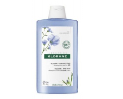 Klorane Volume Shampoo Linum Σαμπουάν για Όγκο με Ίνες Βιολογικού Λιναριού, 400ml Klorane Volume Shampoo Linum Σαμπουάν για Όγκο με Ίνες Βιολογικού Λιναριού, 400ml