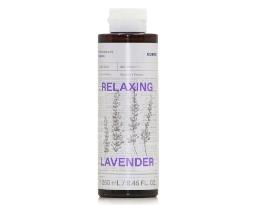 Korres Relaxing Lavender Shower Gel Αφρόλουτρο με Άρωμα Λεβάντα, 250ml Korres Relaxing Lavender Shower Gel Αφρόλουτρο με Άρωμα Λεβάντα, 250ml