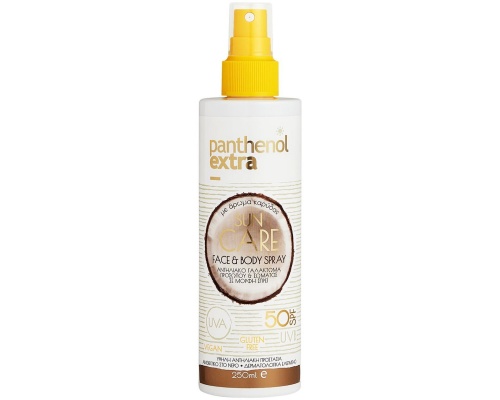 Medisei Panthenol Extra Sun Care Face & Body Spray SPF50 Αντηλιακό Σπρέι Προσώπου & Σώματος, 250ml Medisei Panthenol Extra Sun Care Face & Body Spray SPF50 Αντηλιακό Σπρέι Προσώπου & Σώματος, 250ml