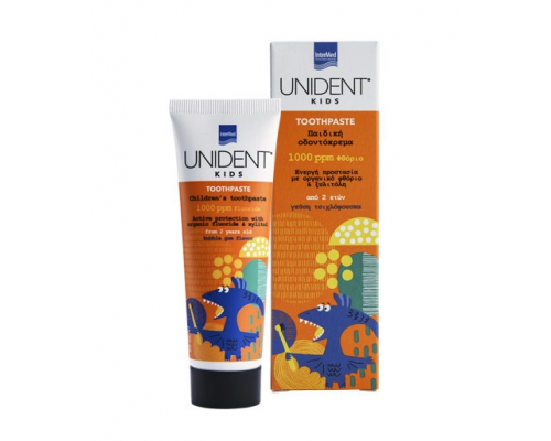 Intermed Unident Kids Toothpaste 1000ppm Παιδική Οδοντόκρεμα, 50ml Intermed Unident Kids Toothpaste 1000ppm Παιδική Οδοντόκρεμα, 50ml