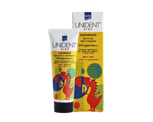 Intermed Unident Kids Toothpaste 500ppm Παιδική Οδοντόκρεμα, 50ml Intermed Unident Kids Toothpaste 500ppm Παιδική Οδοντόκρεμα, 50ml