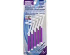 Intermed Chlorhexil Interdental Brushes Μεσοδόντια Βουρτσάκια 1.0mm, 5τμχ 
