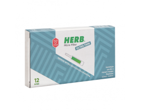 Vican Herb Micro Filter Ultra Thin Ανταλλακτικά Φίλτρα για Slim & Στριφτό Τσιγάρο, 12τμχ