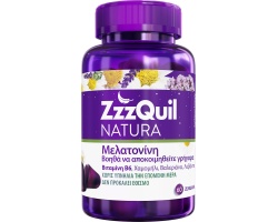 ZzzQuil Natura Συμπλήρωμα Διατροφής με Μελατονίνη, 60 ζελεδάκια ZzzQuil Natura Συμπλήρωμα Διατροφής με Μελατονίνη, 60 ζελεδάκια