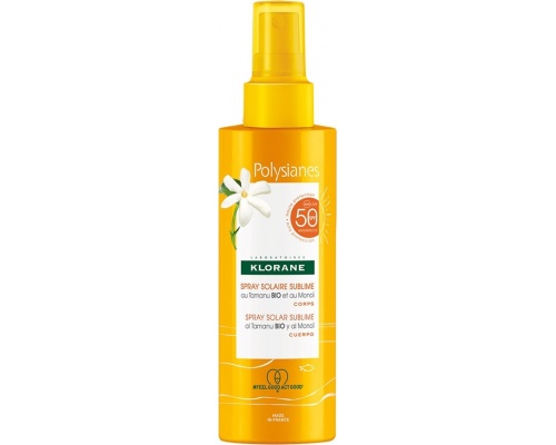 Klorane Polysianes Sun Spray SPF50 Αντηλιακό Σπρέι Σώματος, 200ml Klorane Polysianes Sun Spray SPF50 Αντηλιακό Σπρέι Σώματος, 200ml
