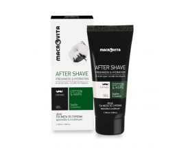 Macrovita After Shave Freshness & Hydration for Men Ζελέ για Μετά το Ξύρισμα, 100ml